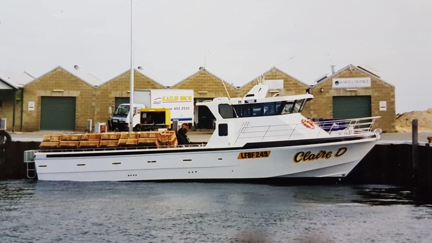 Claire D in Fremantle Fishing Boat Harbour