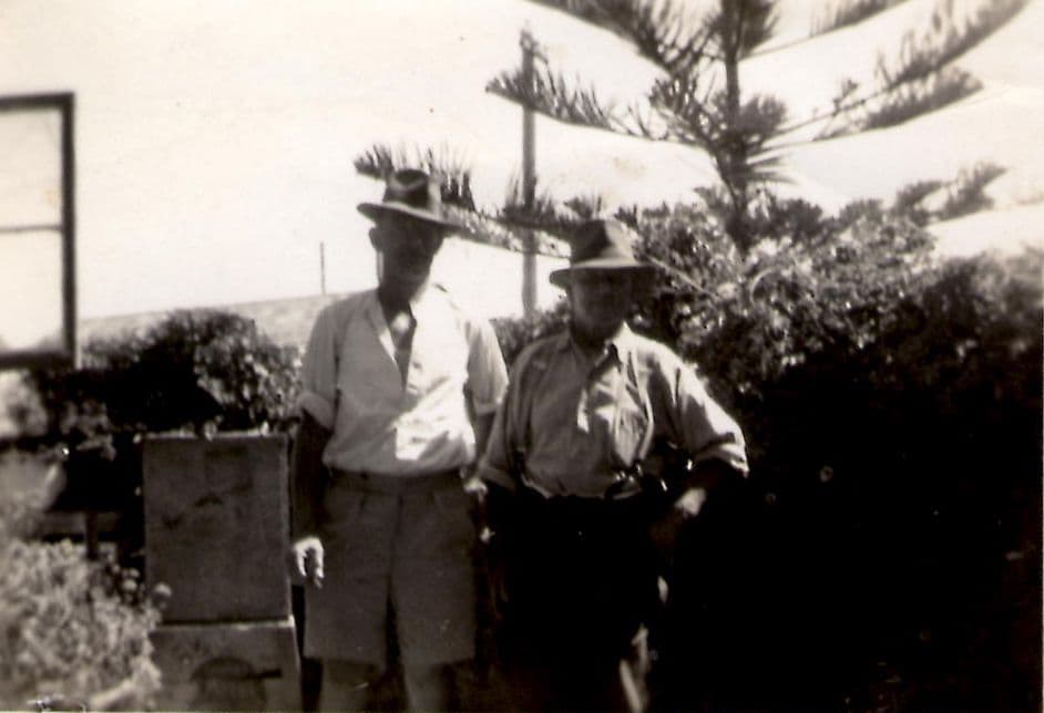 Richard Arthur (Jnr) and Richard Ezekial (Snr) Hancock