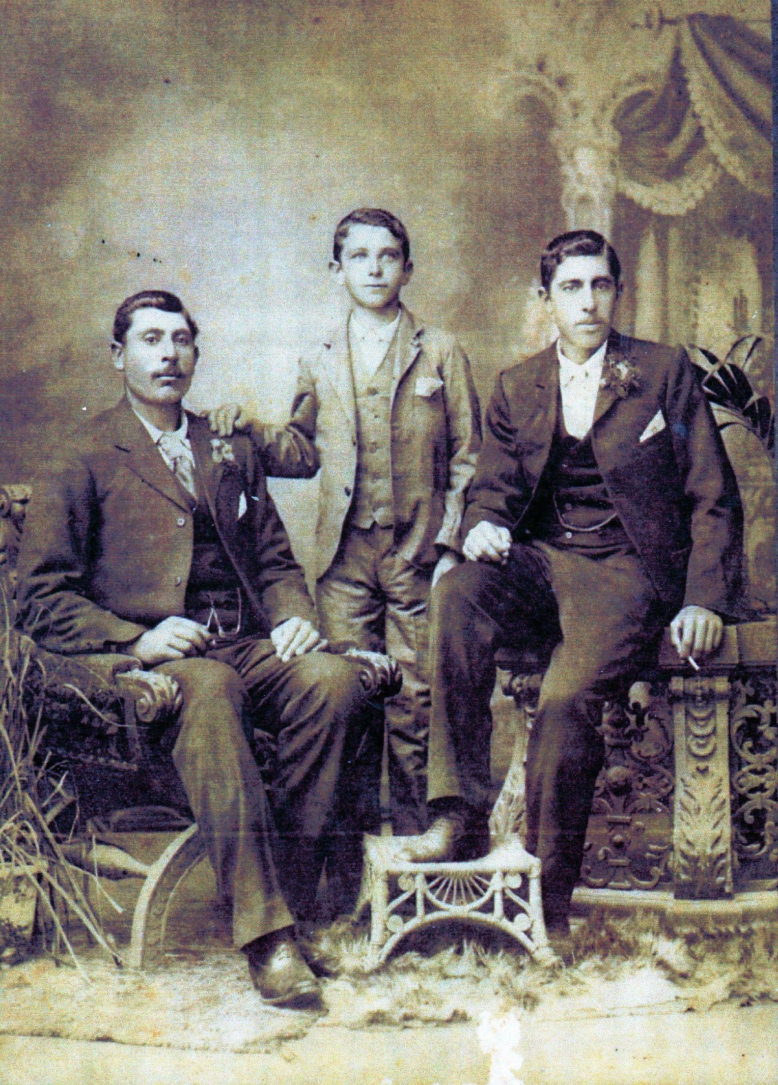 Cono Giacomo and Calogero Iannello 1900