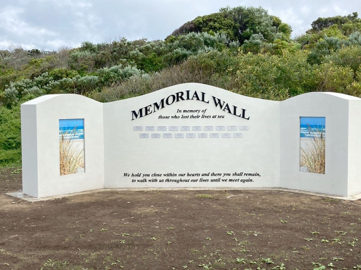 Carpenter Rocks Memorial Wall