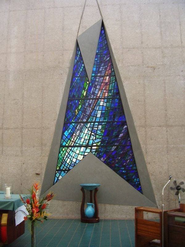 The Cathedral Window Memorial.