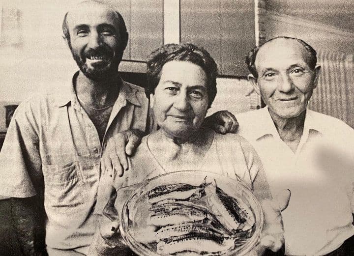 Jim, Rosa and Francolino Mendolia